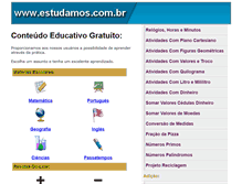 Tablet Screenshot of estudamos.com.br